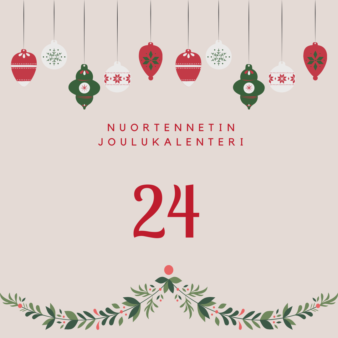 Nuortennetin joulukalenterin 24. luukku